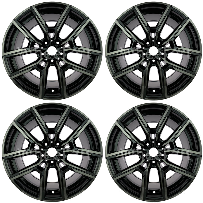 Lot de 4 Jantes Alu 19 DY1249-0708