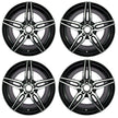 Lot de 4 Jantes Alu 19 DY289-0304