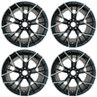 Lot de 4 Jantes Alu 19 0316