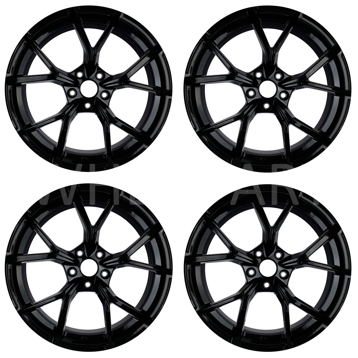 Lot de 4 Jantes Alu 18 DY918-05BL