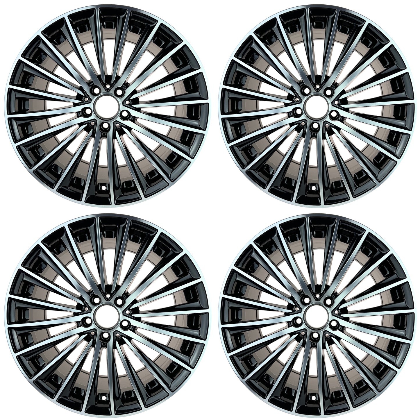 Lot de 4 Jantes Alu 19 DY198-0102