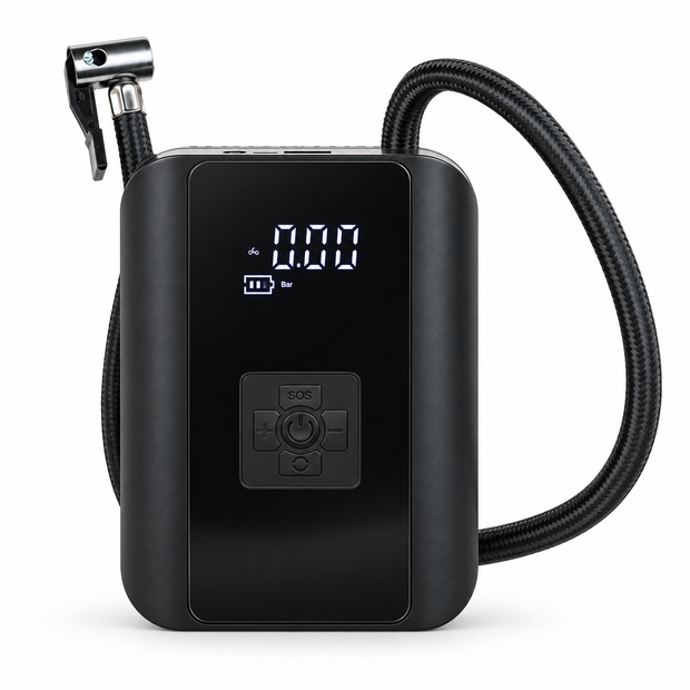 Gonfleur électrique portable 150 PSI – Compresseur d'air numérique