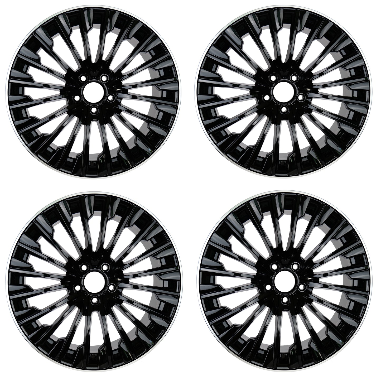 Lot de 4 Jantes Alu 18 C0126-18