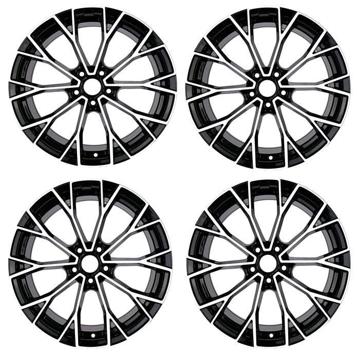Lot de 4 Jantes Alu 19 M0709-19