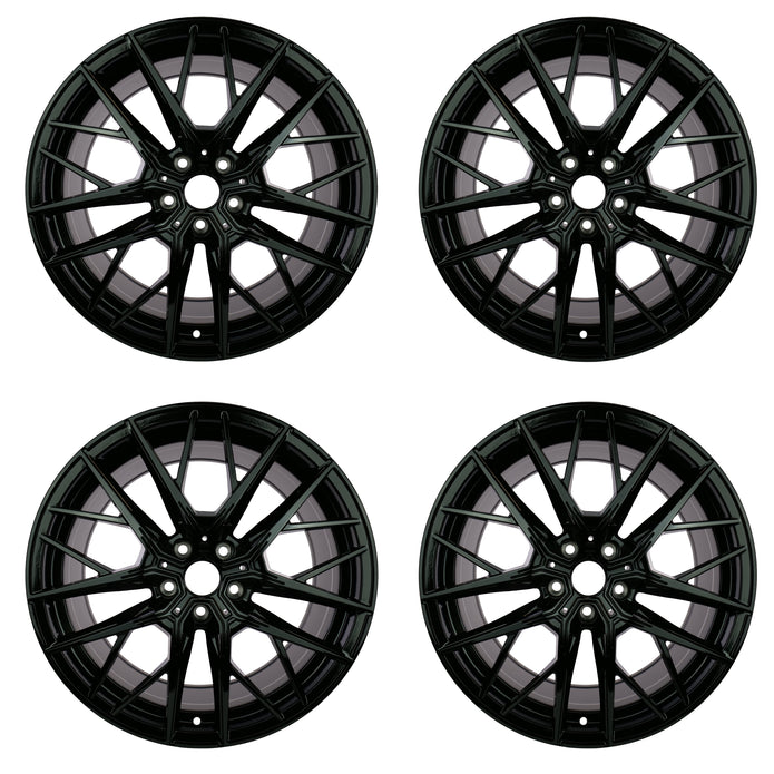 Lot de 4 Jantes Alu 19 H5080-19BL