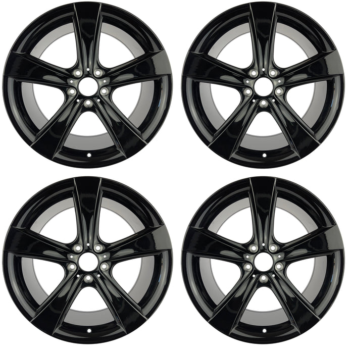 Lot de 4 Jantes Alu 19 BK086BL19