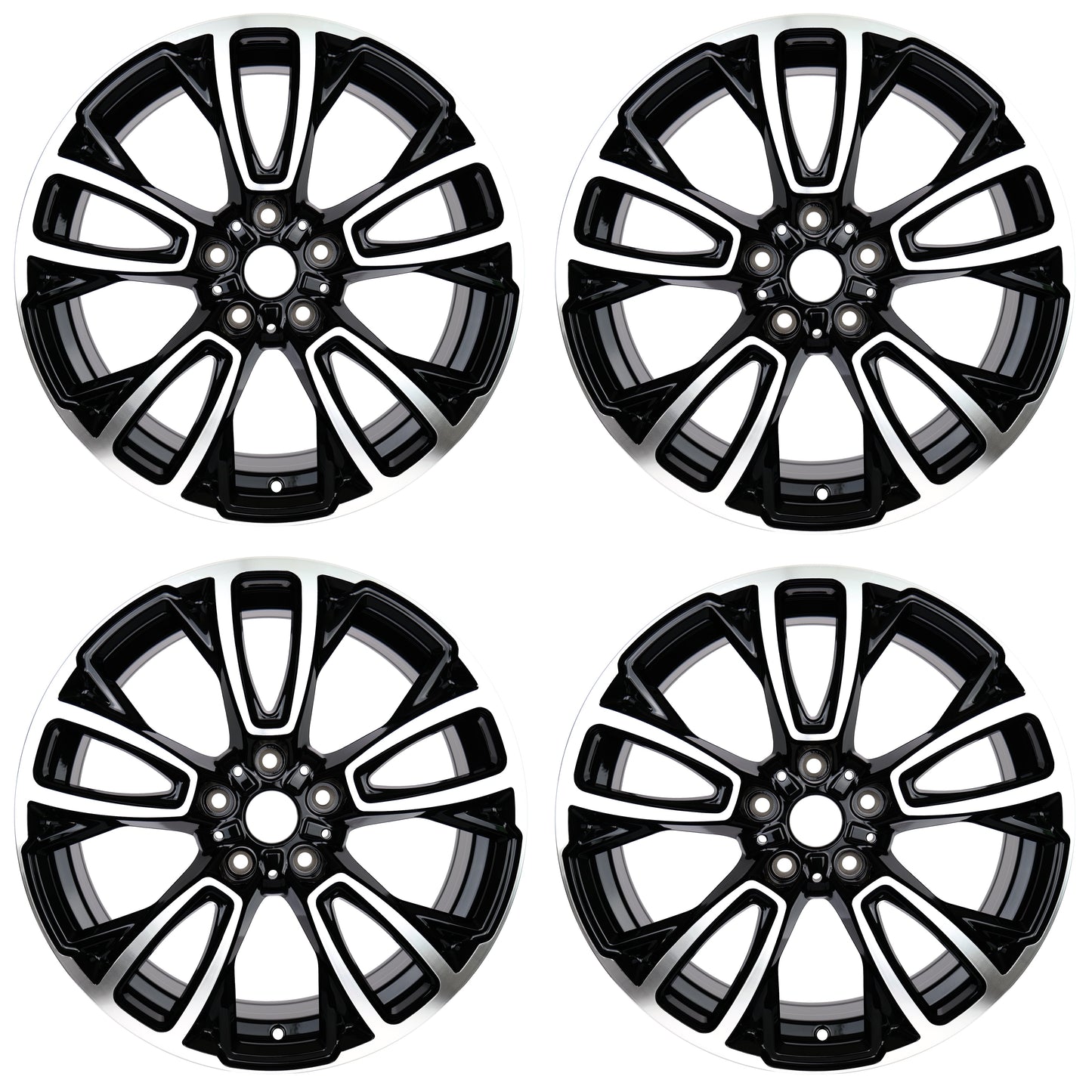 Lot de 4 Jantes Alu 18 Kob18BFM