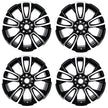 Lot de 4 Jantes Alu 17 Kob17BFM