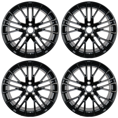 Lot de 4 Jantes Alu 19 Loren19BL