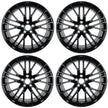 Lot de 4 Jantes Alu 19 Loren19BL