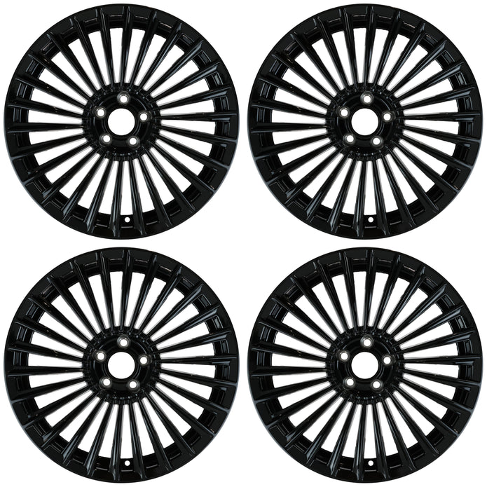 Lot de 4 Jantes Alu 19 M0102-19BL