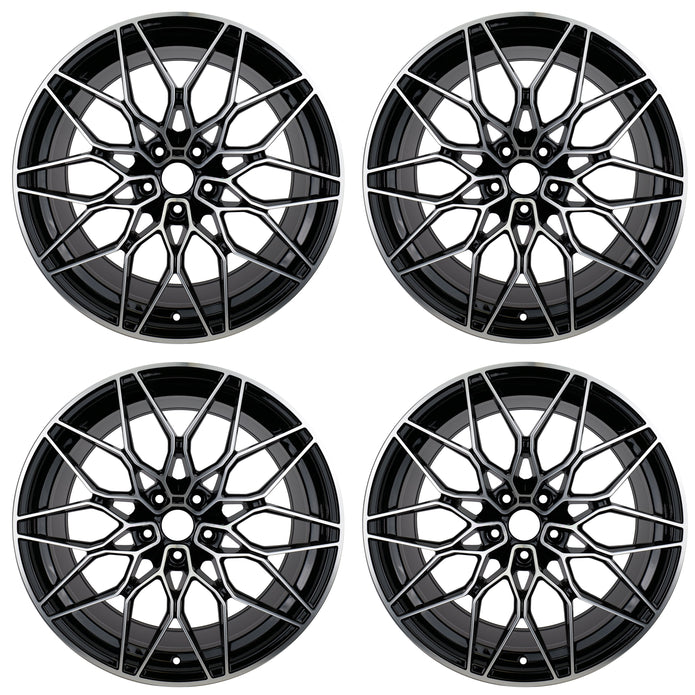 Lot de 4 Jantes Alu 19 Merald19BFP