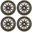 Lot de 4 Jantes Alu 19 Merald19LB