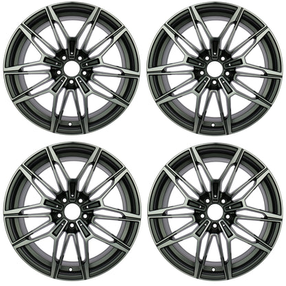 Lot de 4 Jantes Alu 19 Nero19GB5120