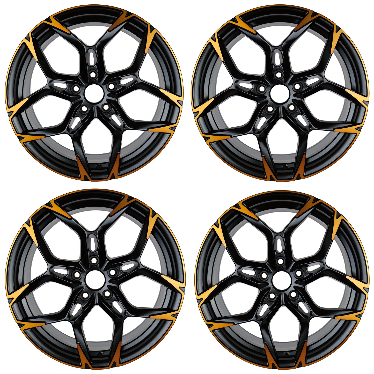 Lot de 4 Jantes Alu 18 OL18BZ