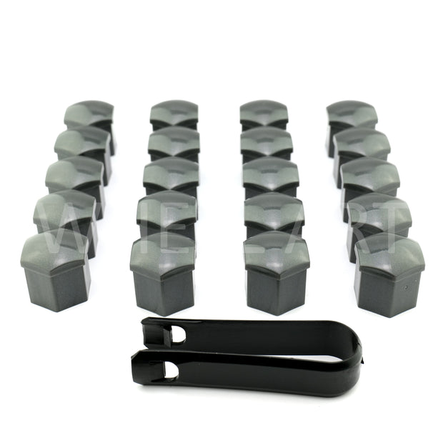 Cache Ecrou 19mm Silver