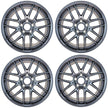 Lot de 4 Jantes Alu 18 RX004-198080