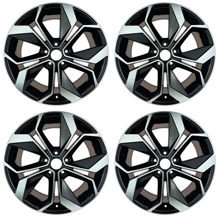 Lot de 4 Jantes Alu 17 5168