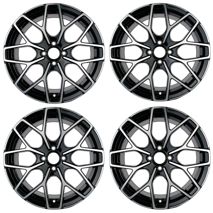 Lot de 4 Jantes Alu 17 S1038-12