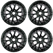 Lot de 4 Jantes Alu 17 SV-C171NB