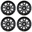 Lot de 4 Jantes Alu 18 Shiel18BG