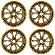 Lot de 4 Jantes Alu 19 Ti1985GA