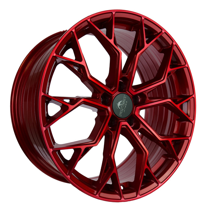 Lot de 4 Jantes Alu 19 Ti1985Red