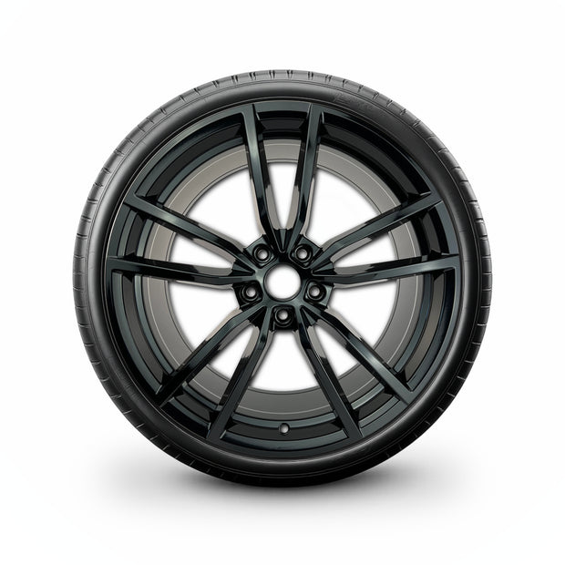 Pack de 4 Jantes + pneus 19" Audi A3 8V – Pretoria — Roue montée avec jante et pneu