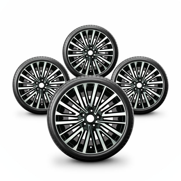 Pack de 4 Jantes + pneus 18" Volkswagen Transporter T5 T6 T6.1 — vue principale