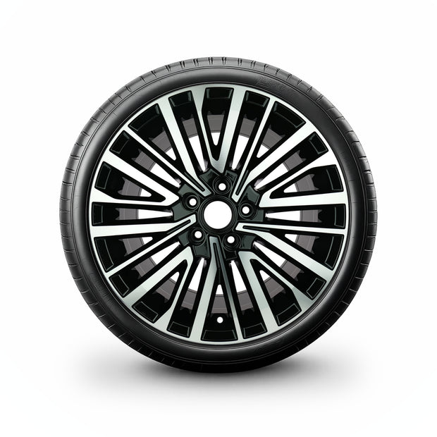 Pack de 4 Jantes + pneus 18" Volkswagen Transporter T5 T6 T6.1 — Roue montée avec jante et pneu