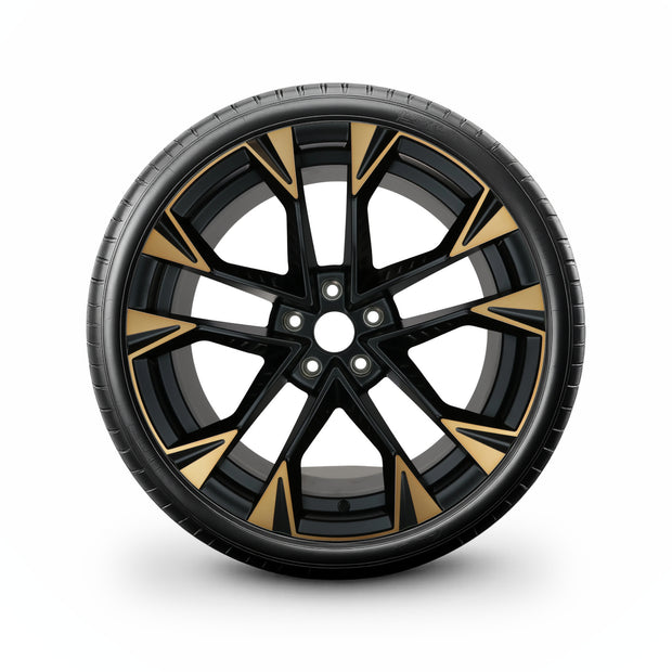 Pack de 4 Jantes + pneus 19" SEAT Leon 5F KL — Roue montée avec jante et pneu