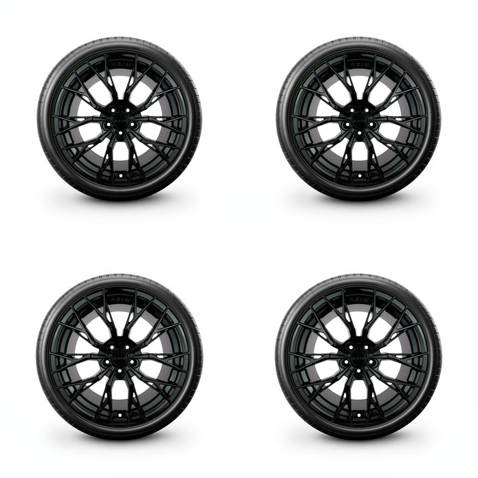 Pack de 4 Jantes + pneus 19