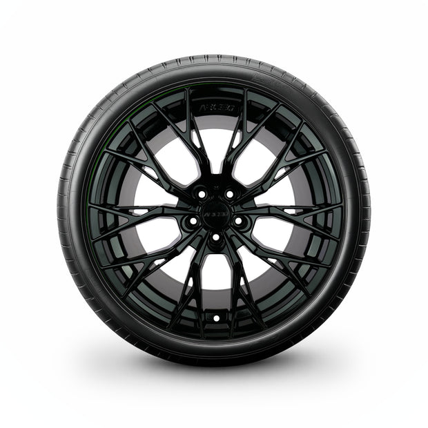 Pack de 4 Jantes + pneus 19" BMW Série 4 F32/F33/F36 – BMW — Roue montée avec jante et pneu
