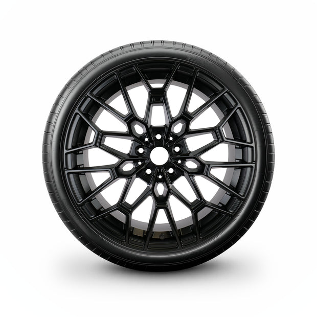 Pack de 4 Jantes + pneus 19" BMW Série 5 G30/G31 – 827M — Roue montée avec jante et pneu