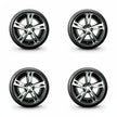 Pack de 4 Jantes + pneus 17