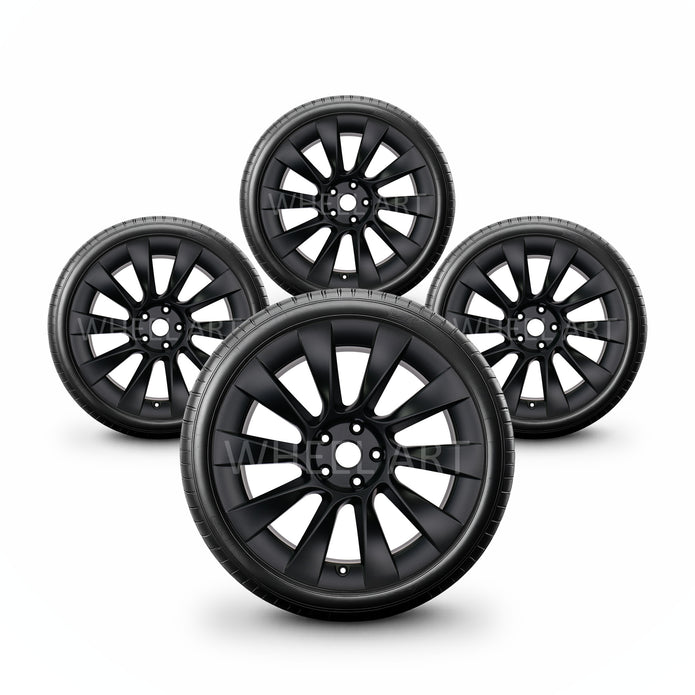 Pack de 4 Jantes + pneus 19" Tesla Model Y Long Range AWD Long Range RWD — vue principale