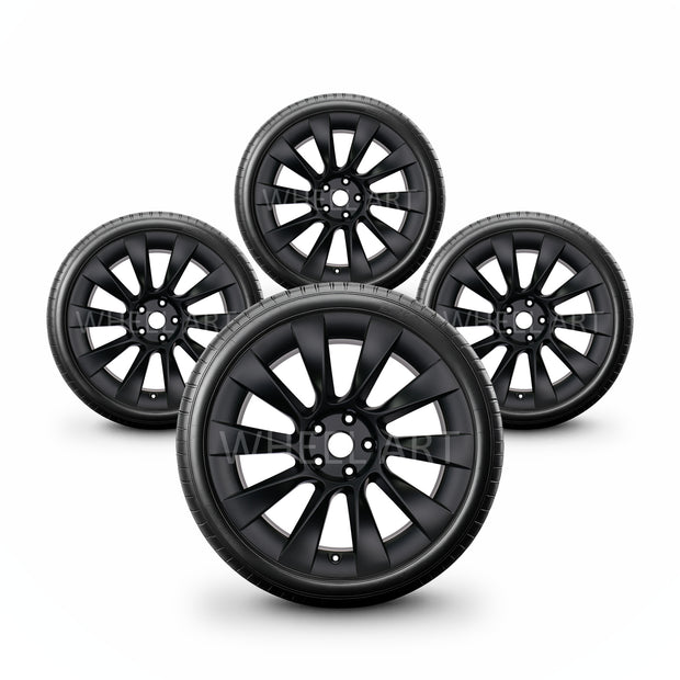 Pack de 4 Jantes + pneus 19" Tesla Model Y Long Range AWD Long Range RWD — vue principale