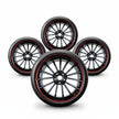 Pack de 4 Jantes + pneus 18