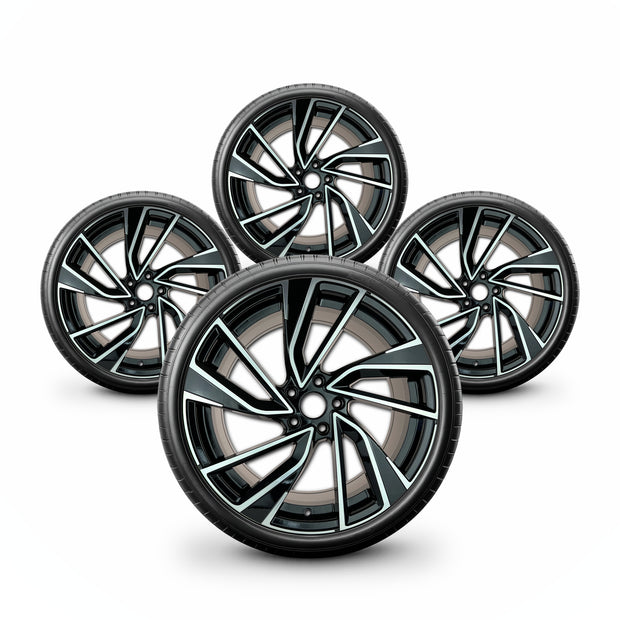 Pack de 4 Jantes + pneus 19" Volkswagen Golf 5 6 7 8 — vue principale