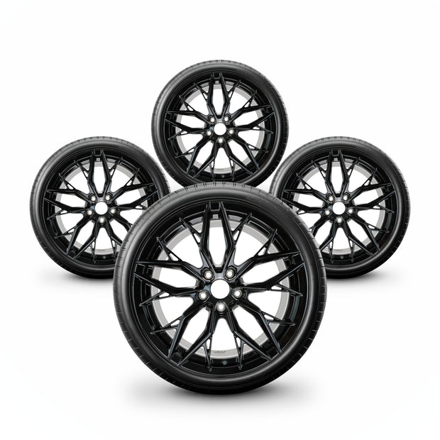 Pack de 4 Jantes + pneus 18" Volkswagen Golf 5 6 7 8 — vue principale