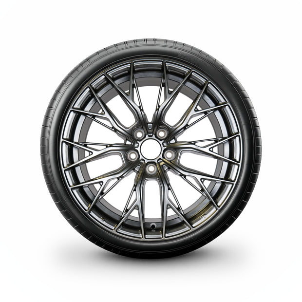 Pack de 4 Jantes + pneus 18" Volkswagen Golf 5 6 7 8 — Roue montée avec jante et pneu