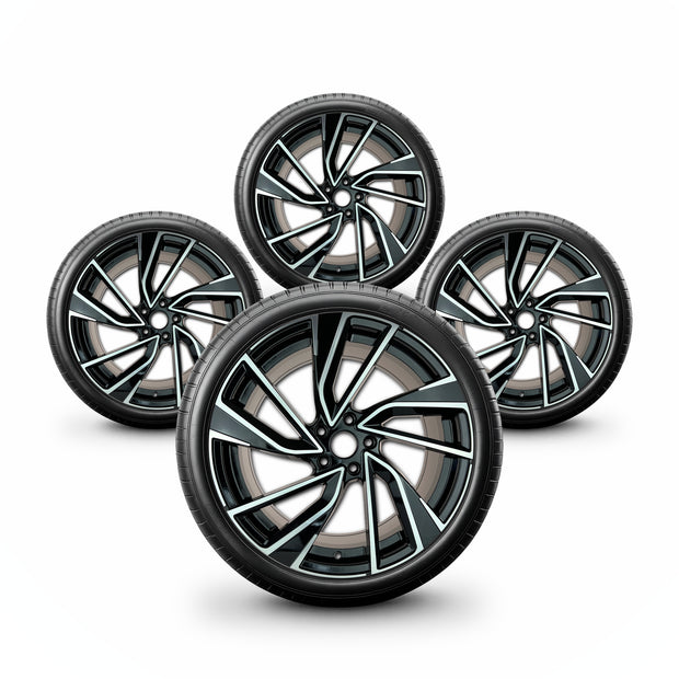 Pack de 4 Jantes + pneus 19" Volkswagen Tiguan AD / Tiguan Allspace AD — vue principale