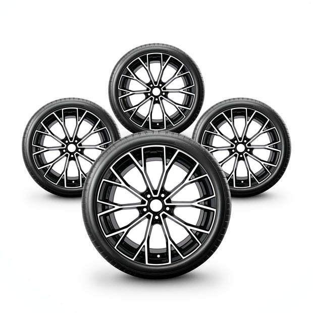 Pack de 4 Jantes + pneus 18" Volkswagen Tiguan AD / Tiguan Allspace AD — vue principale