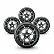 Pack de 4 Jantes + pneus 18