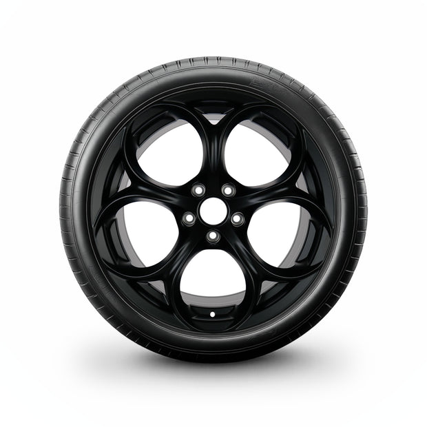 Pack de 4 Jantes + pneus 19" Alfa-Romeo Stelvio Type 949 Type 949 Facelift — Roue montée avec jante et pneu