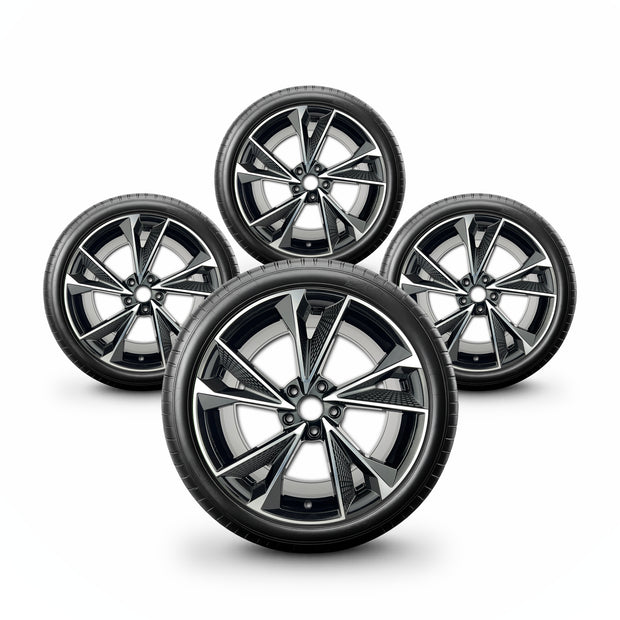 Pack de 4 Jantes + pneus 19" Audi Q5 GU / Audi Q5 8R / Audi Q5 FY / CUPRA Tavascan ME — vue principale