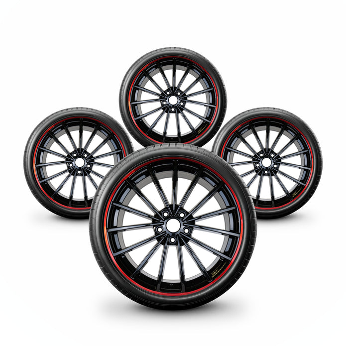 Pack de 4 Jantes + pneus 18" Audi A3 8P / A3 8V / A3 8Y / S3 8P / S3 8V / S3 8Y — vue principale