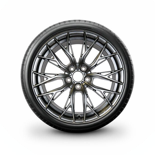 Pack de 4 Jantes + pneus 18" Audi A3 8Y / S3 8V / S3 8Y — Roue montée avec jante et pneu