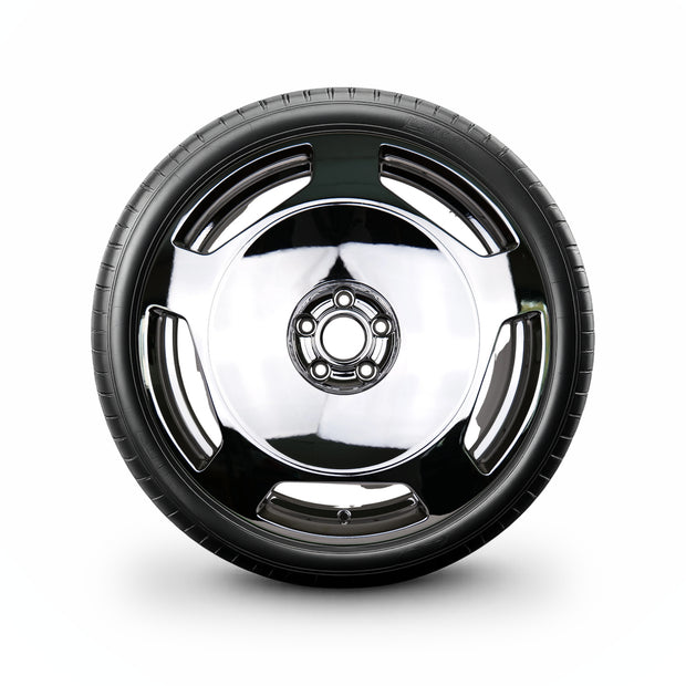 Pack de 4 Jantes + pneus 20" Mercedes S-Class W223 — Roue montée avec jante et pneu