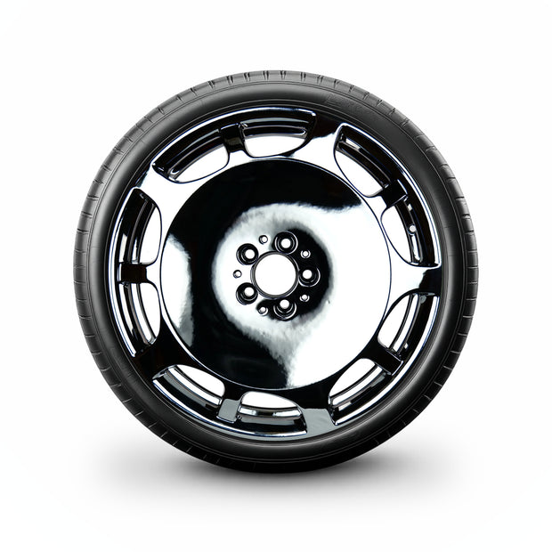 Pack de 4 Jantes + pneus 20" Mercedes S-Class W223 — Roue montée avec jante et pneu